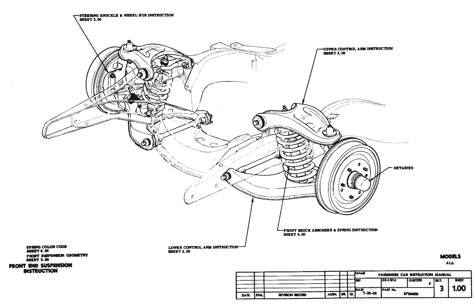 Trifivechevys.com: 1956 Passenger Assembly Manual